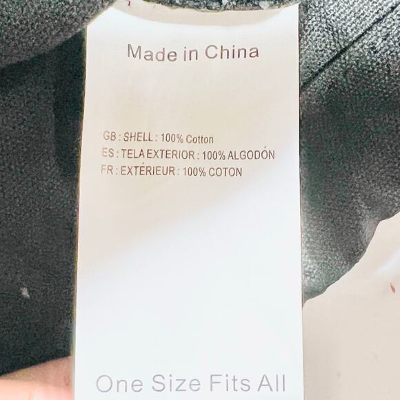 Vans Bench Bag Backpack Black Red White Classic Logo Cotton Drawstrings Closure - Picture 7 of 7